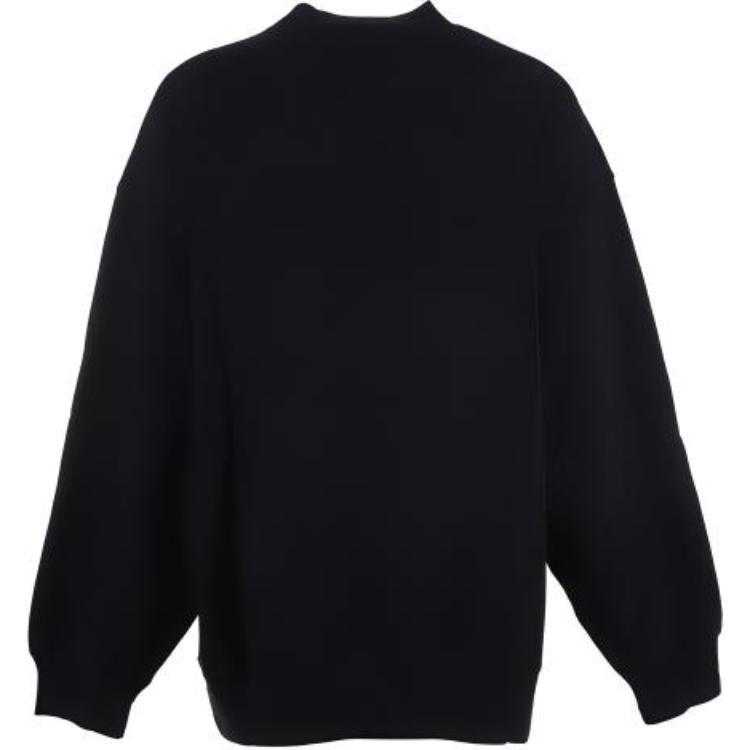 Balenciaga Sweatshirts Men's Black Crew Neck Moderate Regular 671125TLV60-1000