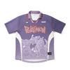 Li Ning X Pokemon Collaboration Simple Casual V-Neck Letter Cartoon Anime Print Versatile Loose Pullover Short Sleeve T-Shirt Unisex Tops AAEV045-1