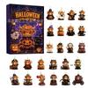 2026 Halloween Witch, Ghost & Goblin Countdown Calendar with Acrylic Pendant Blind Box