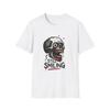Unisex Softstyle T-Shirt Skull Horror Grunge Death Gothic Dark Grinning