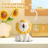 Cute Cartoon Shape Workstation Living Room Study Decoration Pen Holder Resin Ornaments Children's Day Gift For Girlfriends