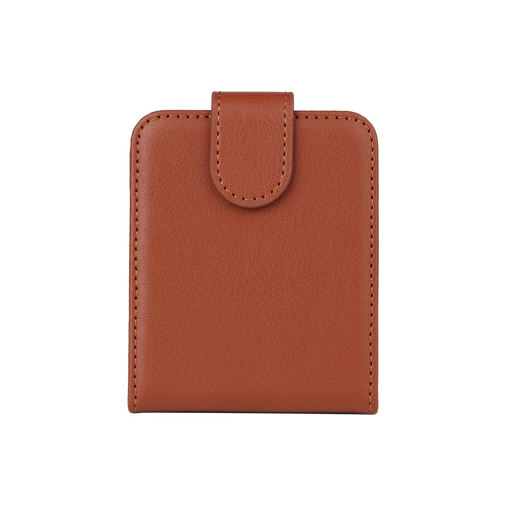 Para Samsung Galaxy Z Flip4 5G Capa com Slots para Cartão Capa de Telefone em Couro PU