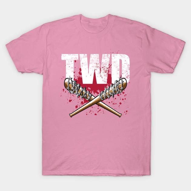 T-Shirt Damen Twd Harajuku Print Kawaii T-Shirt Sommer Kurzarm Damen T-Shirt Top Tee