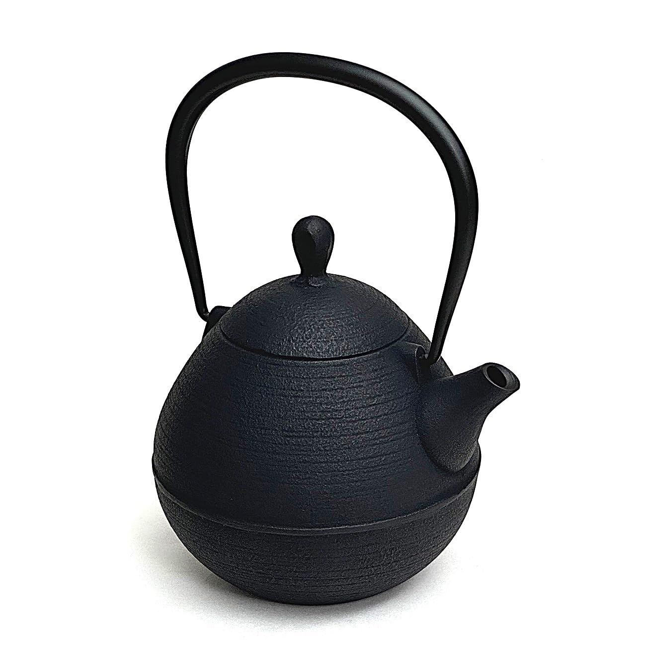 

Nanbu Ironware Iron Kettle by Ichiudo Kettle Maru Shizuku ITCHU-DO [Iron - 0.65L] чёрный
