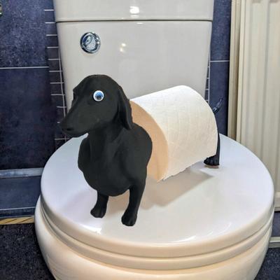 Yousheng Tier Toilettenpapierhalter Freistehend Cartoon Schaf Toilettenpapierrollenhalter 3D-gedruckter Schwein Katze WC-Rollenhalter für Badezimmerdeko Tissue Rolle