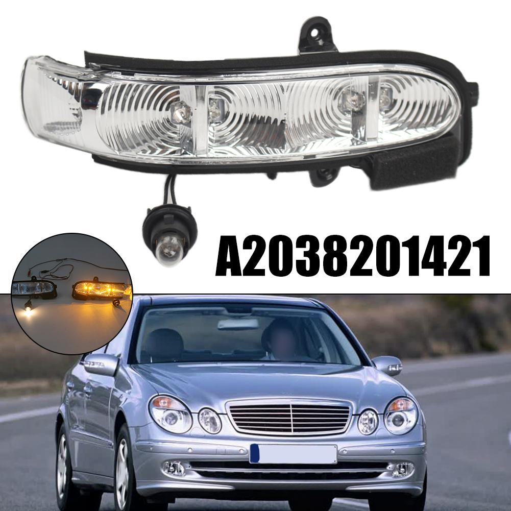 12V Car Turn Signal Light Exterior Mirror Light Car Rearview Light 12V Voltage Easy Installation For Benz E-Class W211