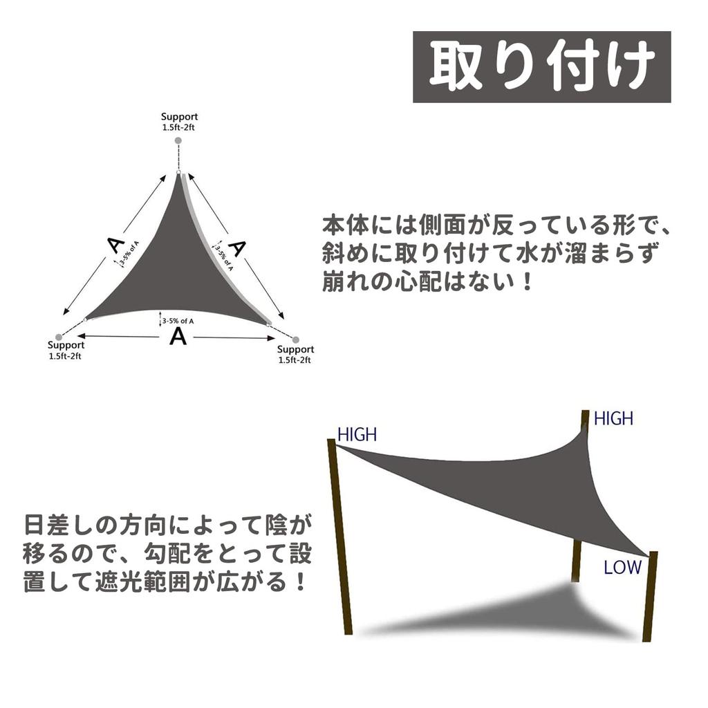 Triangular Privacy UV Rain Large Stylish Cafe Sunshade, Sunshade, Screen, Protection, Protection, Water-Repellent, Size, Waterproof, Energy-Saving,