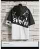 Men's Summer Short-Sleeved Hooded T-Shirt - Korean Style Trendy Five-Point Sleeves for Teens and Boys