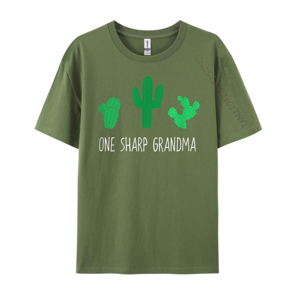 One Sharp Shirt Cute Cactus Cacti Street Wear T Shirt Male Luxury T-Shirt