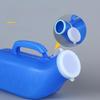 Unisex Household Urinal with Cover - Plastic, 1200ml & 1000ml