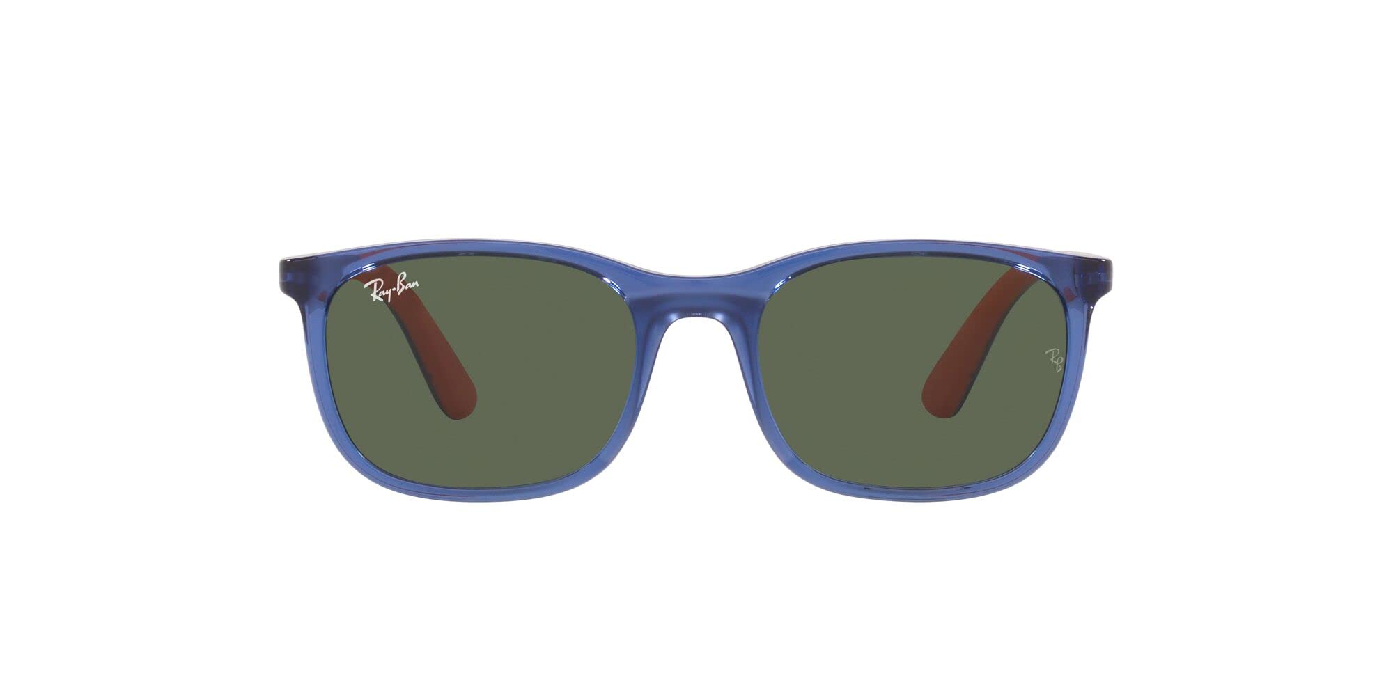 

Sunglasses RJ9076S 712471 TRANSP BLUE ON RUBBER ORANGE 49 [Ray-Ban]