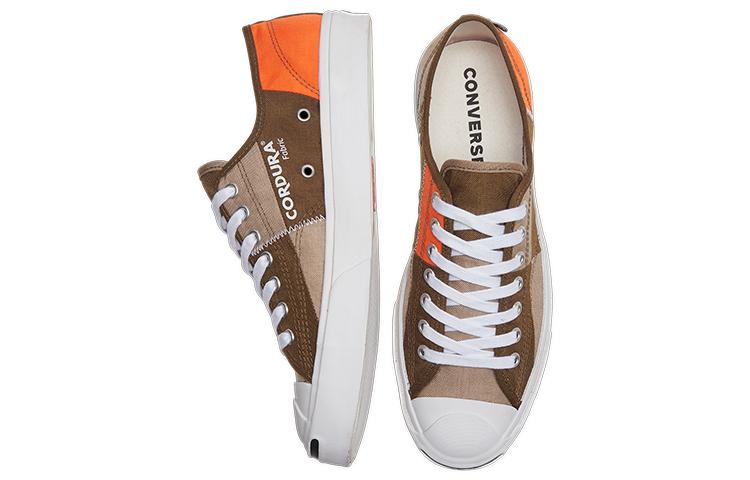 Converse Jack Purcell Low Mix n Match Brown Orange