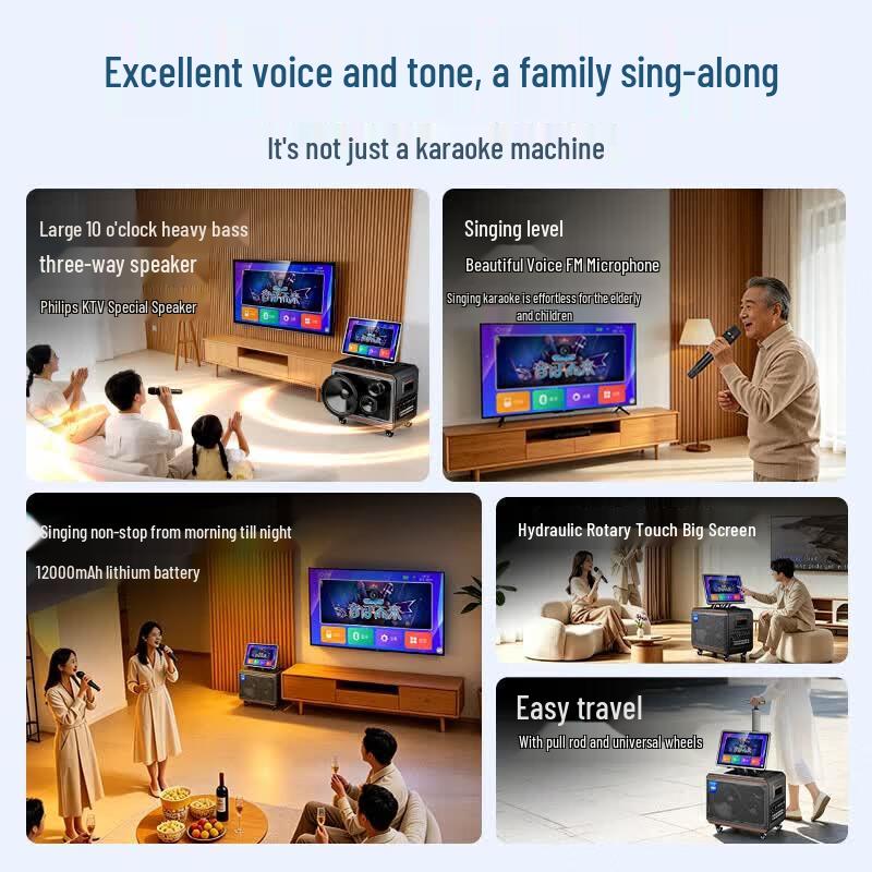 Philips Portable KTV Karaoke Speaker System (CN Version)
