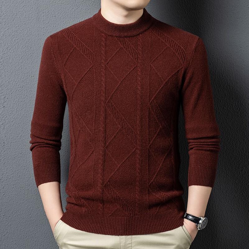 

Eltton Men s 100% Wool Pullover Sweater 2XL