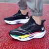 Full-Length Real Carbon Plate Racing Running Shoes For Men And Womenyouth Running Ultra-Light Shock-Absorbing Rebound Sports Sho