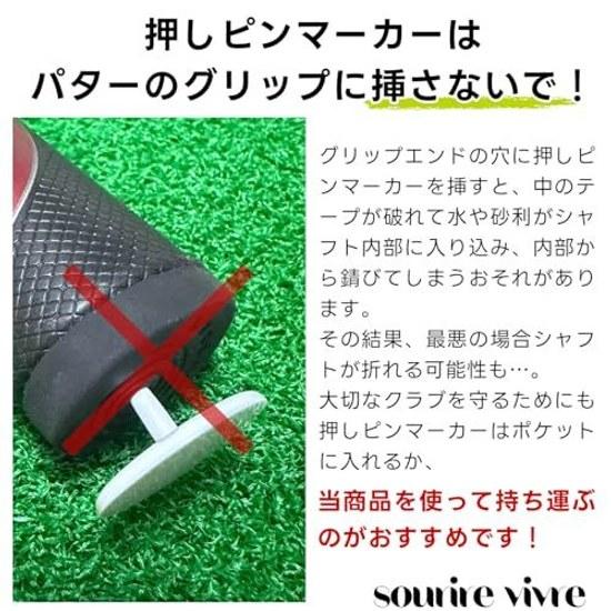 Golf tee holder available 12 colors rubber braided strap that can also hold push pin markers.