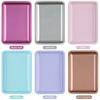 Nail Art Cosmetic Storage Tray Stainless Steel False Nails Dish New Manicure Plate