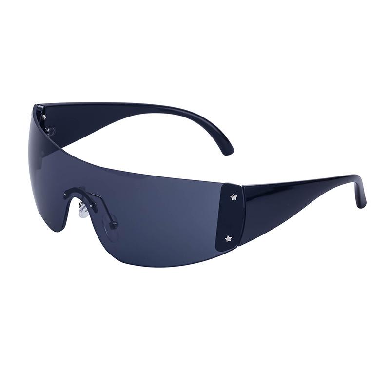 JYL TS Women s Windproof - Rimless Cycling Trendy Sunglasses HRH-FJ3553 c-2276 электрический синий