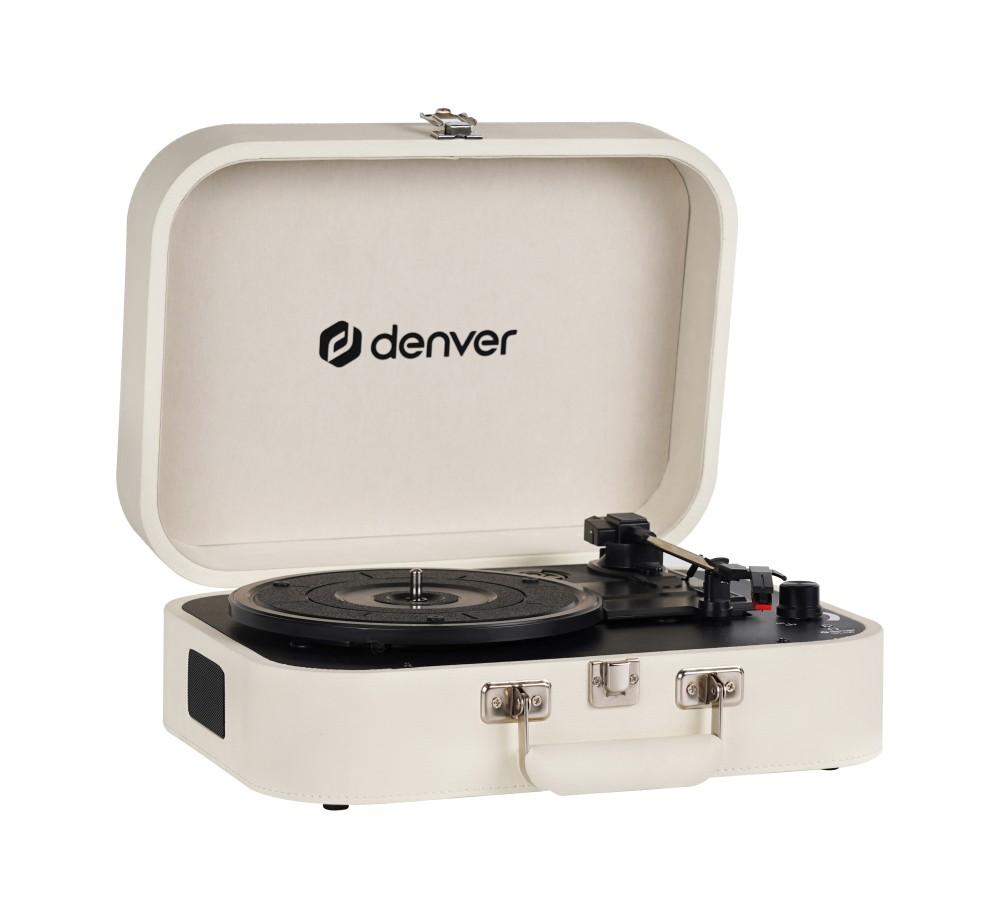 

Denver VPL-130 - turntable with built-in speakers, Denver білий
