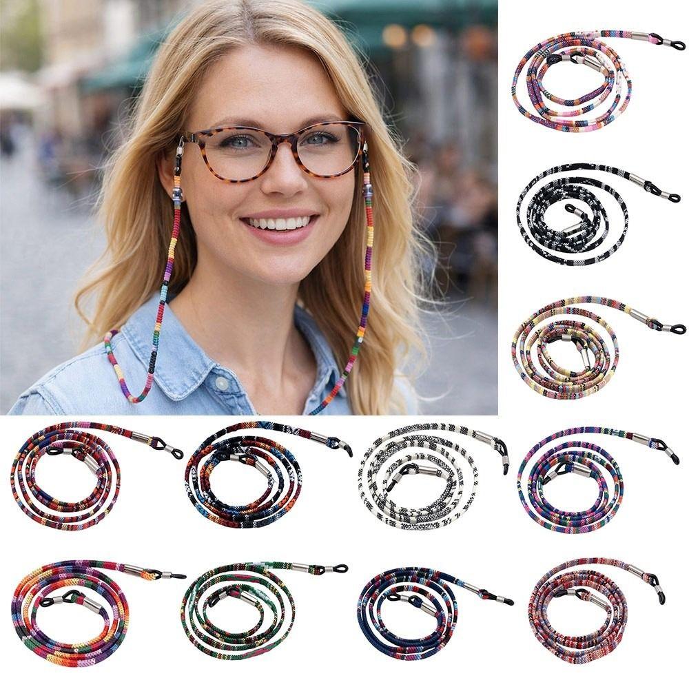 Neck Cord Eyeglass Lanyard Adjustable Glasses Rope Durable Eyeglass Holder Strap Summer
