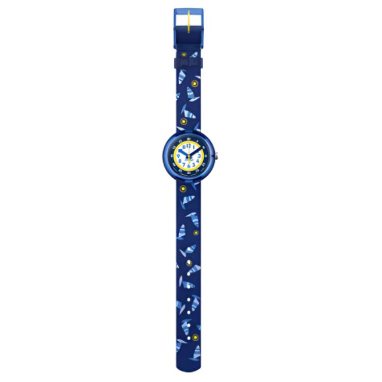 SWATCH Unisex 36mm White Watch ZFPNP011 ZFPNP011 Blue