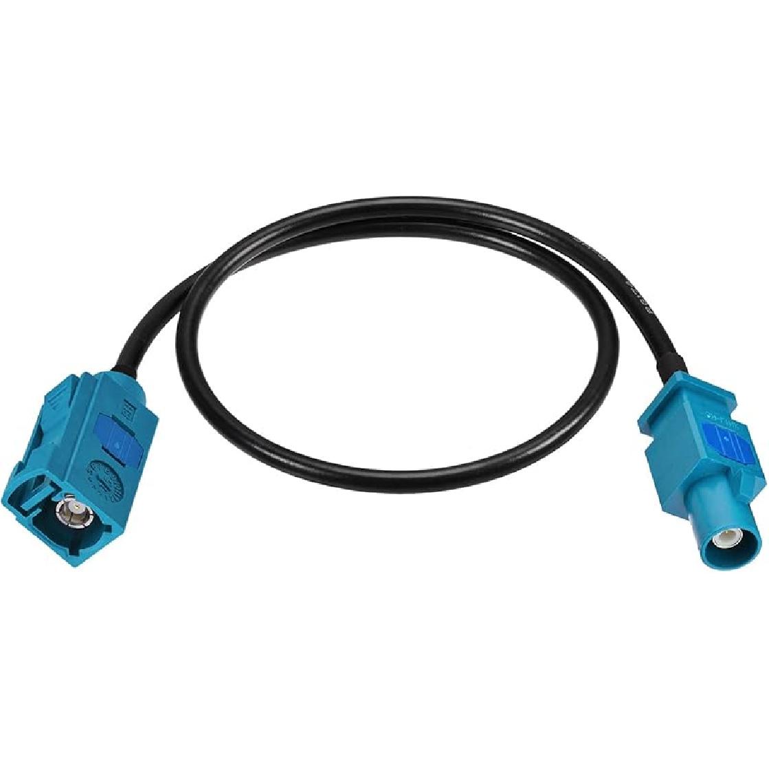 Bingfu Fakra Z female на male Автомобильный удлинительный кабель антенны 30 см 12 дюймов для автомобильной стереосистемы Android головного устройства GPS-навигации FM AM радио Sirius XM 12inch / 30cm