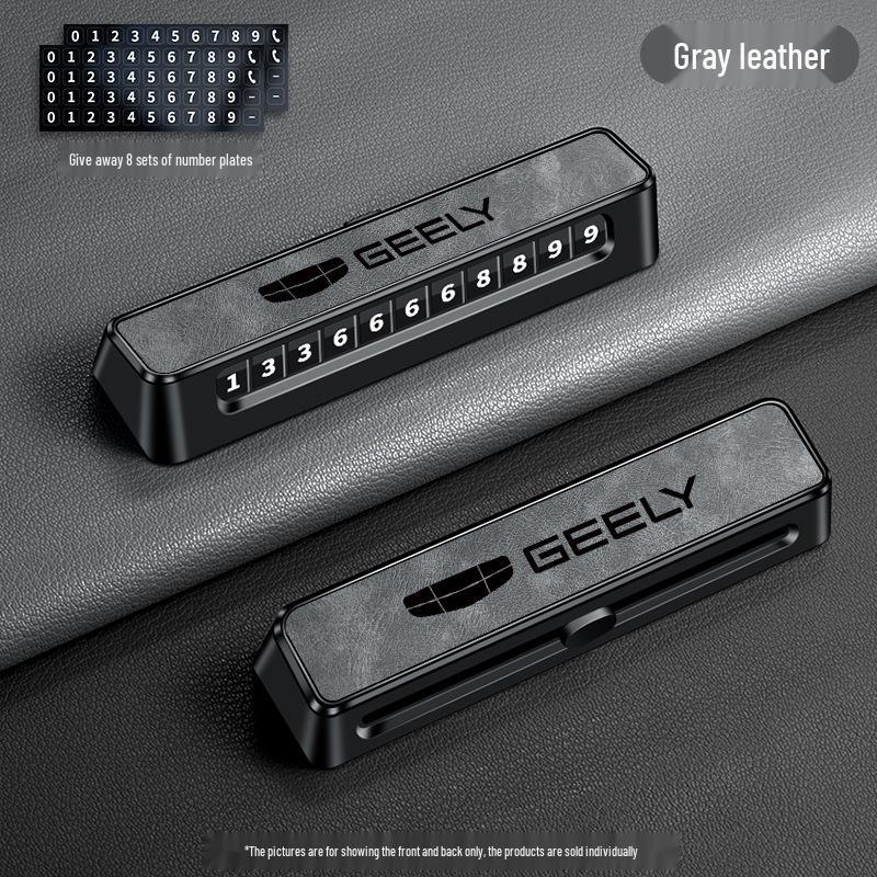 Geely Boyue L Pro/Binrui Temporary Parking Phone Card