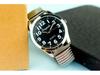 Large Number Luminous Elderly Quartz Watch with Waterproof Stainless Steel Elastic Band