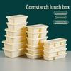 Jingzhou Disposable Corn Starch Eco-friendly Meal Boxes