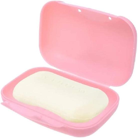 Soap Holder Container, Vonpri Portable Bar Soap Saver Scrubber Case for Bathroom and Kitchen (Grey)