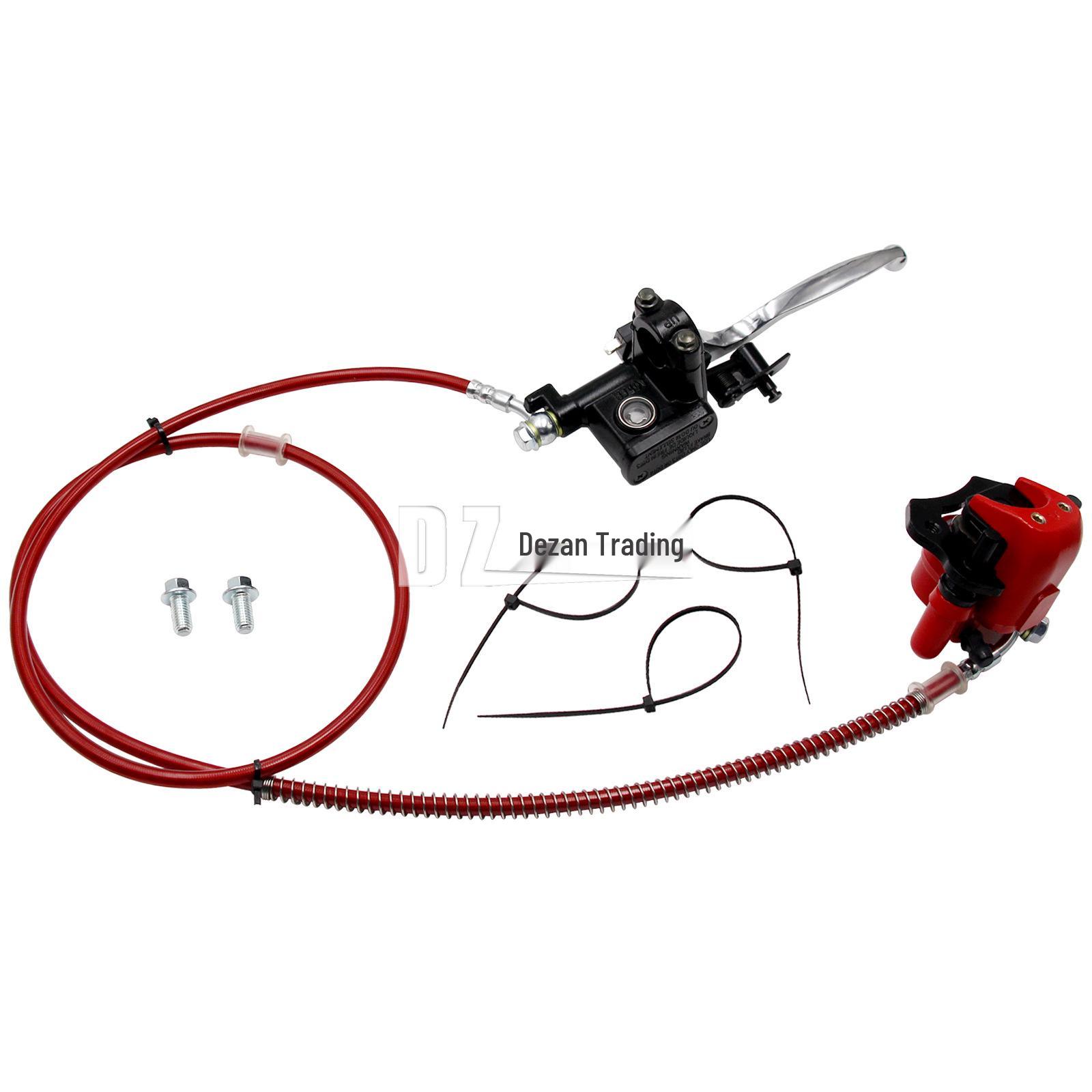 ATV Four-Wheeler Beach Car 50-125CC Rear Brake Caliper & Master Cylinder Assembly PPZAN