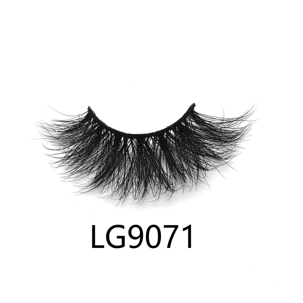 22mm Mink False Eyelashes European And American Natural Thick Multi -Layer Cross Messy Lashes False Eyelashes