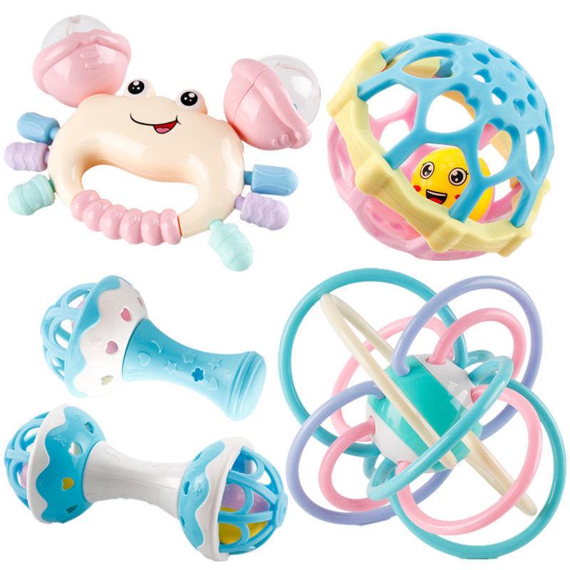 Boilable Baby Rattle & Teether for Early Education (0-12 Months)