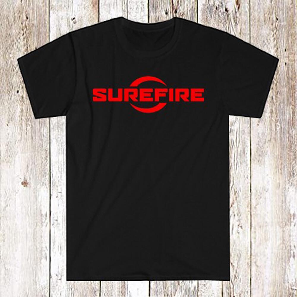 Surefire Guns Firearms Men s Black T-Shirt Size S-5XL Unisex T-Shirt XXL