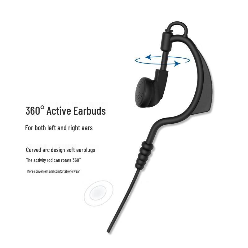 K-Head In-Ear Earpiece for Beifeng Walkie-Talkies (CN version)