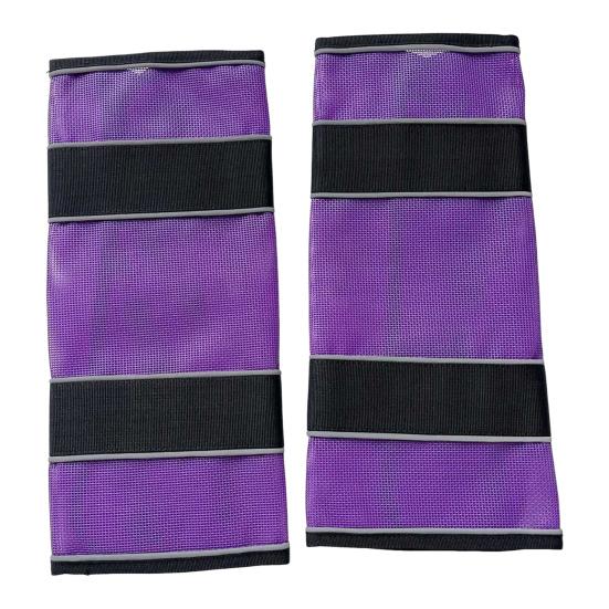 2Pcs Horse Fly Boots Mesh Horse Leg Protectors Universal Horse Leg Wraps Fly Boots for Improved Safety from Fly Bites Reduces Stomping And Leg Fatigue