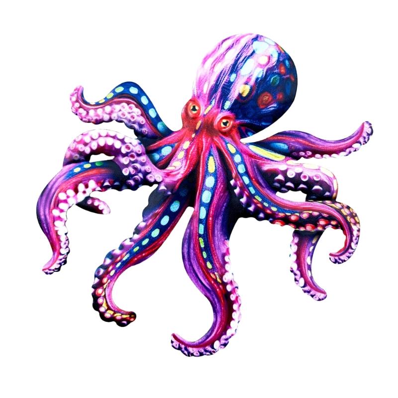 

Художественная настенная скульптура осьминога, сложная железная ручная работа, стильный настенный аксессуар для внутреннего двора, балкона