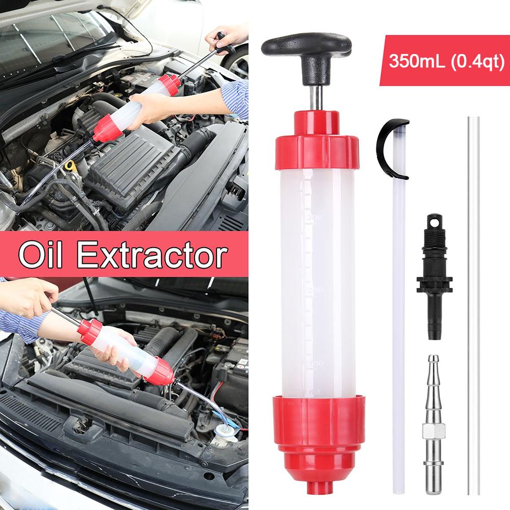 350ml Brake Bleeding & Clutch Bleeder Fluid Manual Tool Pump Kit Oil Extraction Filling Syringe