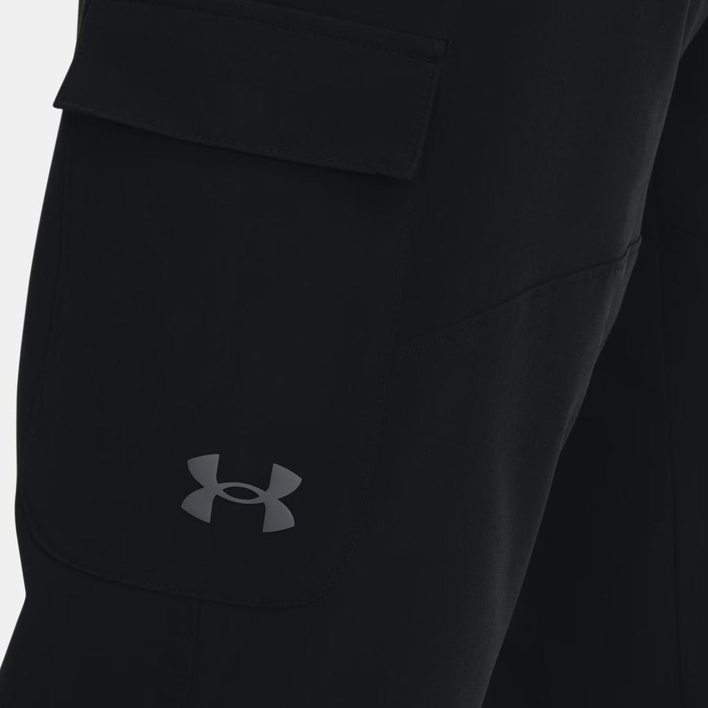 Under Armour Loose Fit Tapered Woven Durable Sports Pants Men pants Black 6005895-001