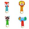 Babyfans Baby Toy Newborn 0-3 Years Old Hand Rattle, Baby Educational Animal Plush Doll