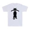 Funny Black Cat Being Lifted Up Shirt Cute Cat Lovers Gift Unisexs Tshirt Tshirt
