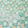 Floral Print Fabric Perfect for and Other Stylish Crafts 6-Piece Set, Patchwork, Crafts,