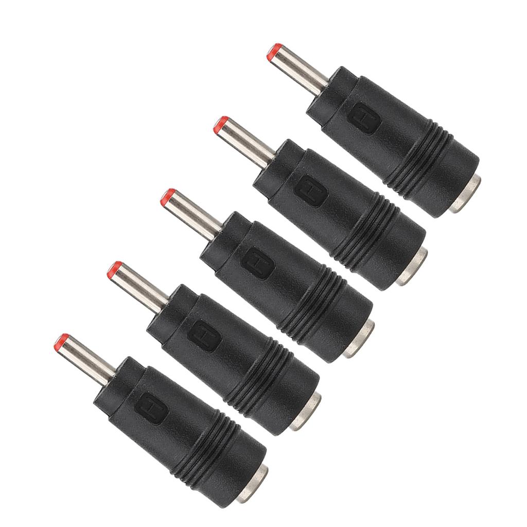 5PCS 5.5 x 2.1 Female to 3.5 x 1.35MM Male DC Adapter Connector Router Power Converter