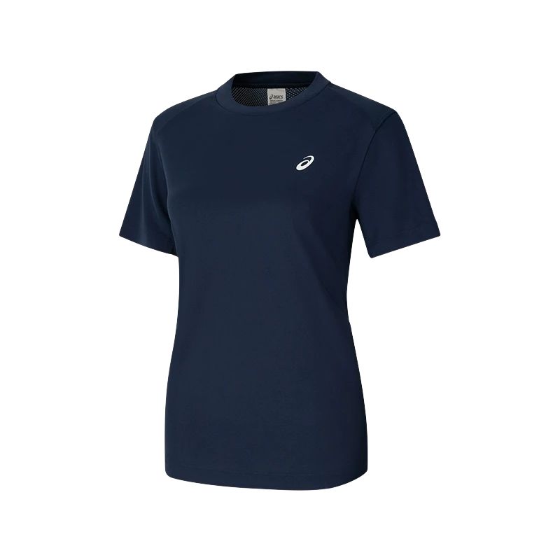 New Asics T Shirt Women's Dark Blue 2042A371-400