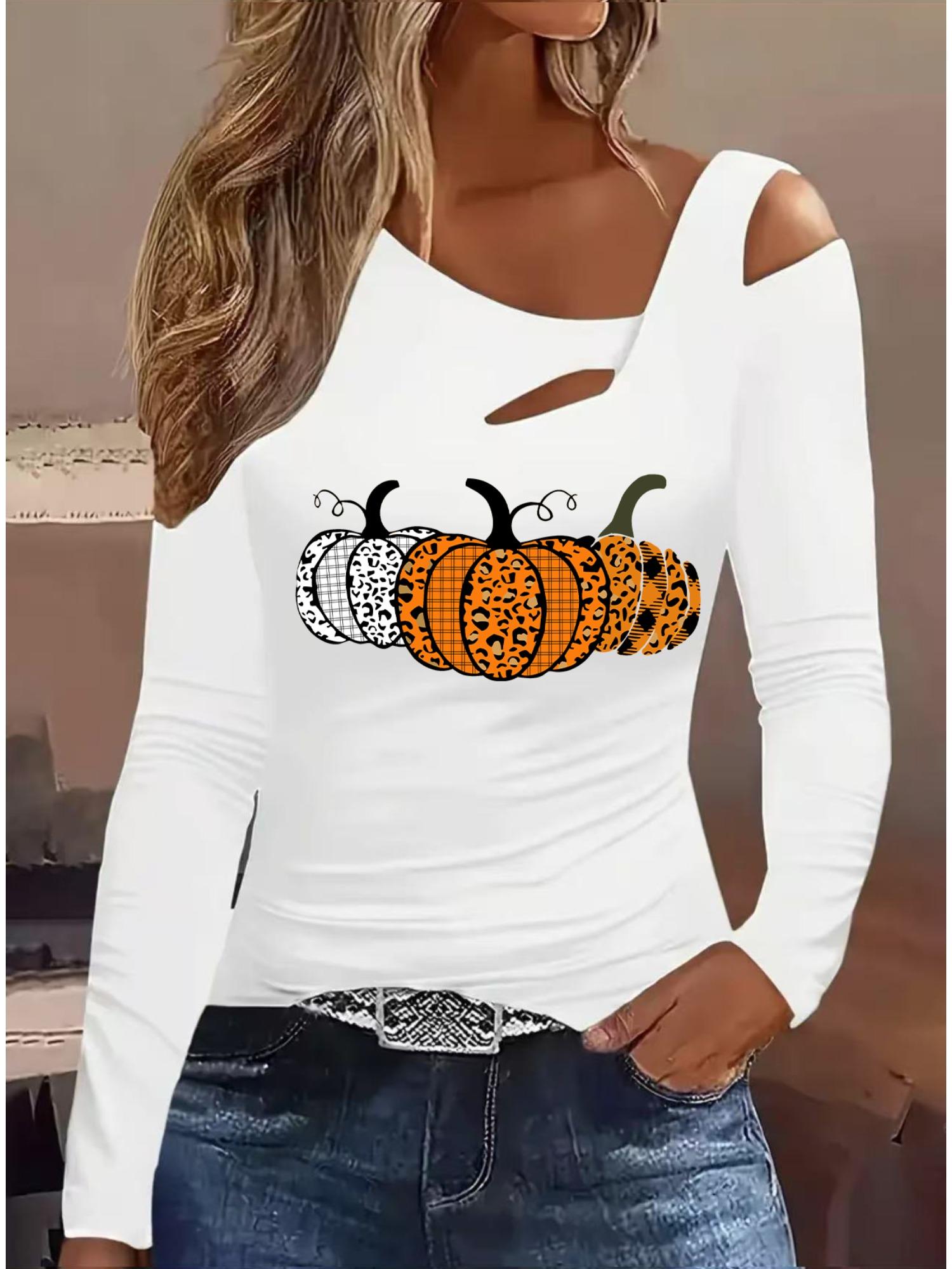 

Модные блузки с живописным принтом, футболки с длинным рукавом, повседневные топы-юбки XXL