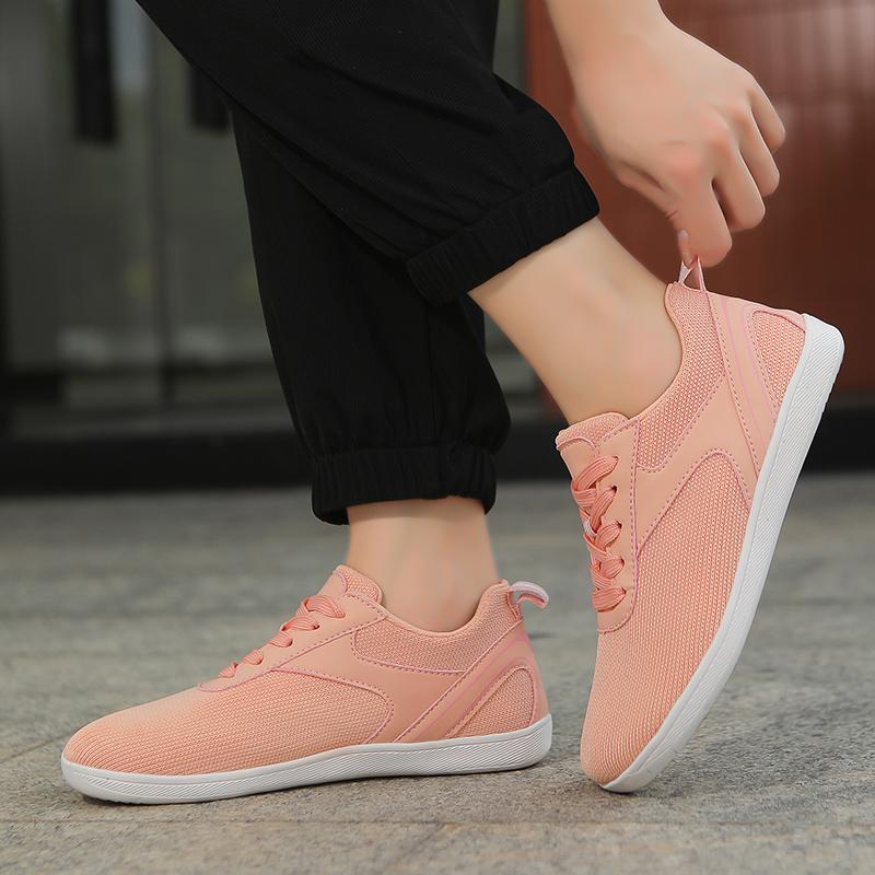 Breathable Knitted Women's Walking Shoes Wide Toe Cross Training Sneakers Men Fitness Gym Exercise Sports Shoes
