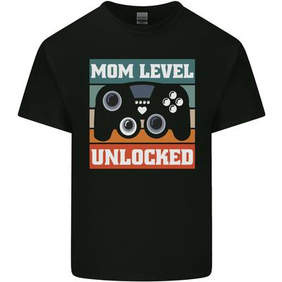 Mom Level Unlocked New Mommy Baby Born Mens Light Cotton T-Shirt Unisex T-Shirt