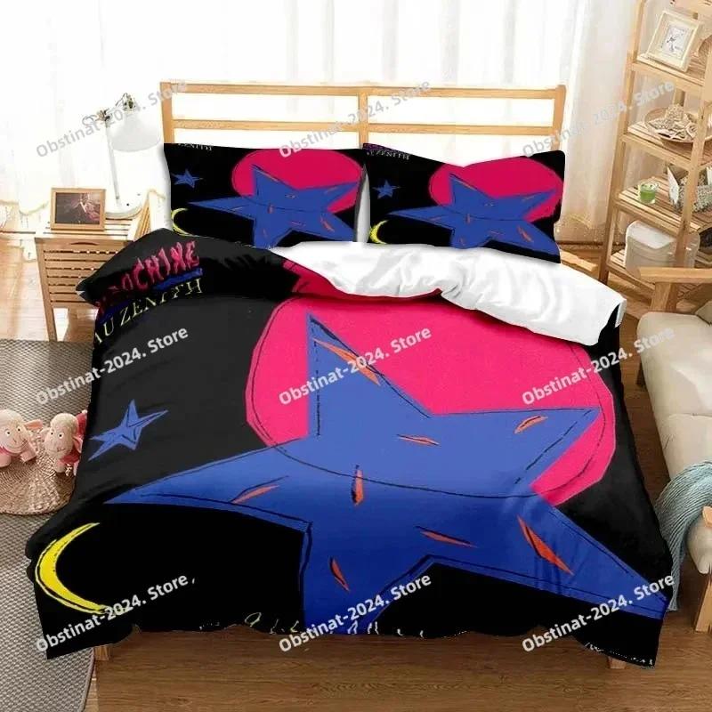 3D Print Indochine Rock Bedding SetDuvet Cover Comforter Bed Set Quilt Cover PillowcaseKing Queen Twin Size Boys Girls Adults