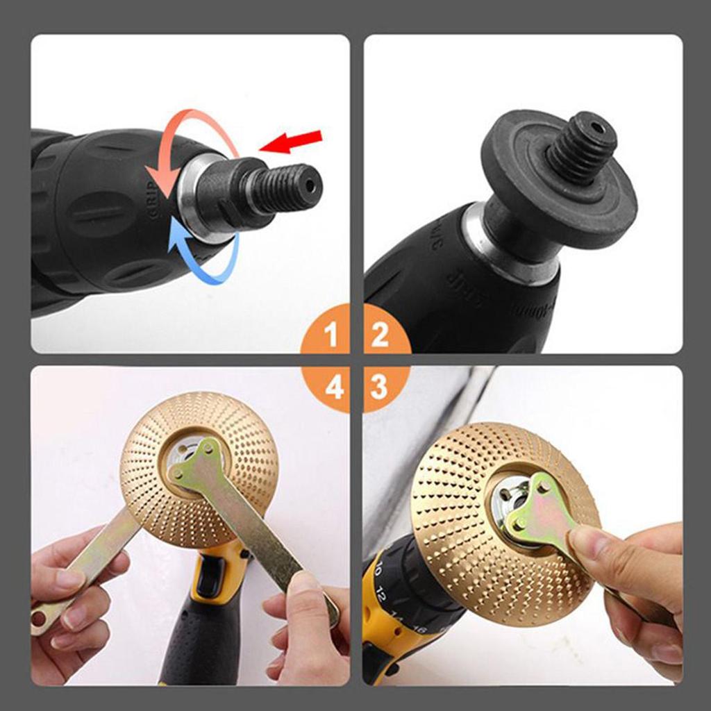 Angle Grinder Adapter Electric Drill Conversion Angle Grinder Connecting Rod with Connecting Rod Arbor Mandrel Converter Tool