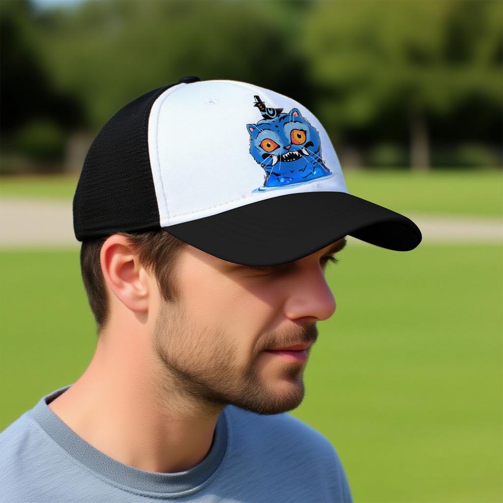 Witch Hat Cartoon Children's Sun Hat Boys And Girls Festival Role Playing Decoration Breathable Mesh Hat